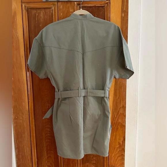 isabel marant zolina cotton utility dress - Picture 2 of 4